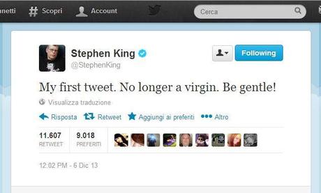 primo tweet Stephen King