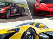 Porsche "918 spyder", ferrari "laferrari" mclaren "p1" confronto