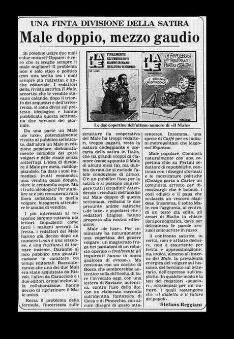 Stefano Reggiani ● Male doppio, mezzo gaudio