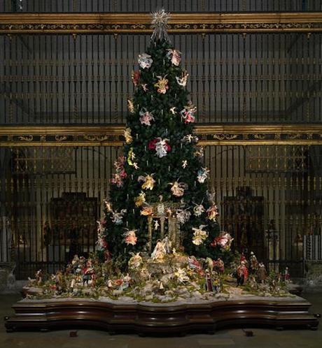 Christmas Tree and Neapolitan Baroque Crèche