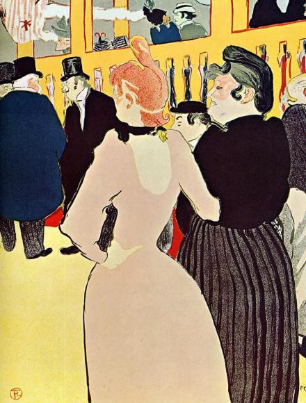 L'opera di Henri de Toulouse-Lautrec è un ritratto realistico e vivace della Parigi di fine Ottocento, e soprattutto dei suoi locali alla moda, come il leggendario Moulin Rouge. Il pittore francese, uno dei principali artisti del postimpressionismo, amava ritrarre le protagoniste dello spettacolo e della mondanità: tra queste ci fu 