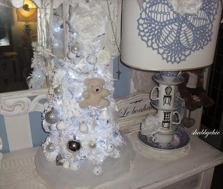 il mio Albero di Natale shabbychic