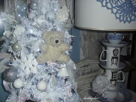 il mio Albero di Natale shabbychic