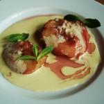 Tavole accademiche: Pesche arrosto e crema inglese di Alice Waters (dal sito www.unisgn.it)