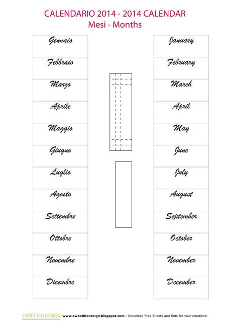 Calendario Perpetuo Provenzale - Provencal Perpetual Calendar