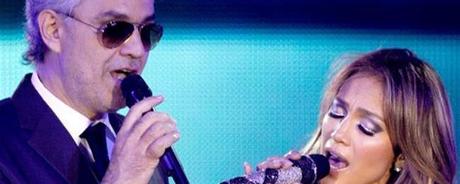 mainhp Andrea Bocelli e Jennifer Lopez in duetto con Quizas quizas quizas