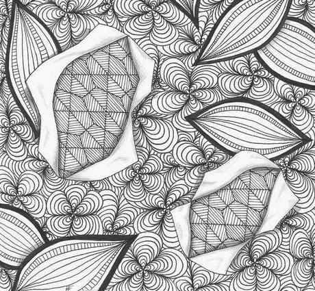 DISEGNARE BELLISSIMI PATTERNS A MANO: TUTORIALS SULLA TANGLE ART