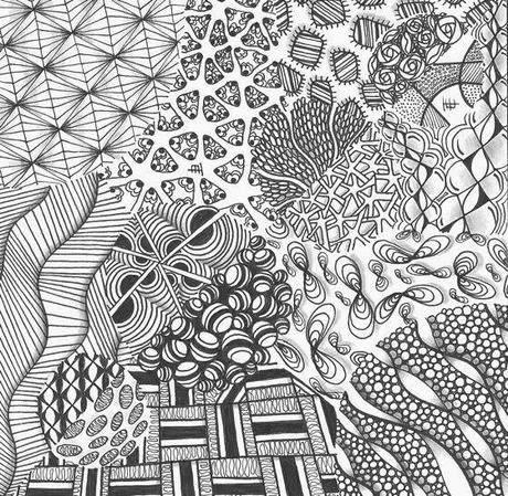 DISEGNARE BELLISSIMI PATTERNS A MANO: TUTORIALS SULLA TANGLE ART