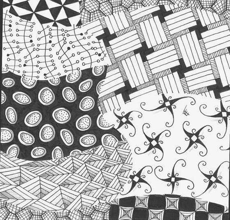 DISEGNARE BELLISSIMI PATTERNS A MANO: TUTORIALS SULLA TANGLE ART