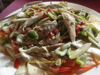 Cappone in insalata, ricetta natalizia