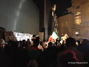 Continua il nostro LIVE sulle protesta Torino: ora in diretta dal comizio in piazza Castello.