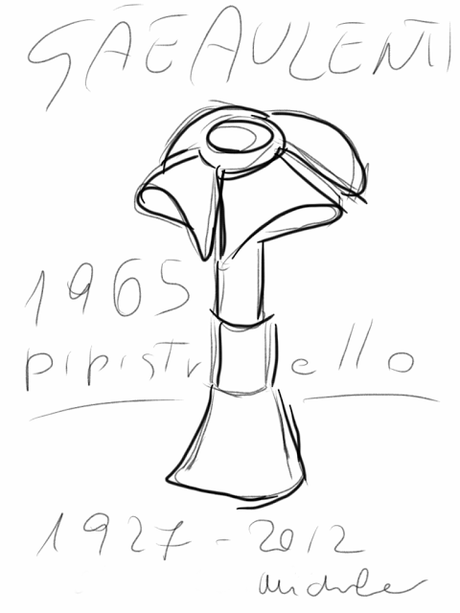 Gae Aulenti e la lampada Pipistrello (Dettagli Di Design #2)