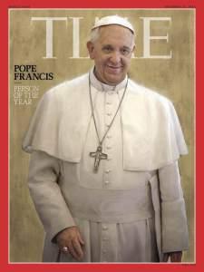 Time magazine: Popoe Francis Person of the Year 2013
