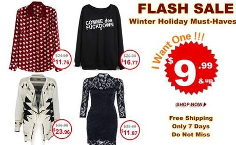 Flash Sale for Winter Holiday!
