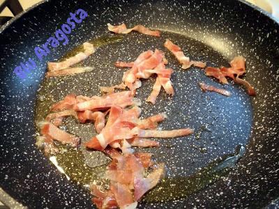 Polpettine allo speck in salsa di prosecco