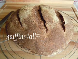 Pane alla farina di grano arso