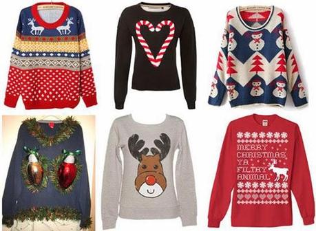 Christmas sweaters.