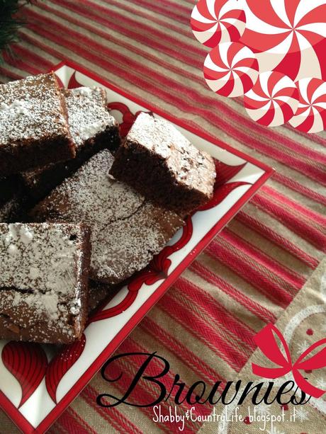 Brownies al cioccolato- shabby&countrylife.blogspot.it