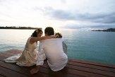 Aspettando il tramonto romanticamente a Musket Cove Resort, Mamanuca, Isole Fiji