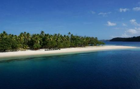 La punta di Nauya Lailai (Yasawa, Fiji) che visiterete durante una Crociera Blue Lagoon