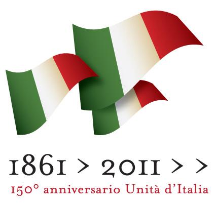 logo per i 150 anni dell’unità