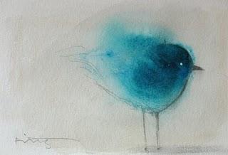 Un uccellino che viene dal Fiume Azzurro