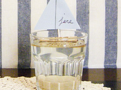 barchetta galleggiante segnaposto