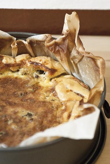 QUICHE AL CAPRINO E ZUCCHINE