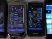 Confrontiamo schermi Nokia C6-01, Samsung Galaxy