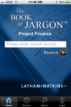 Latham & Watkins lancia “The book of project finance jargon”, una nuova applicazione per iPhone