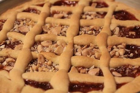 Crostata di albicocche e mandorle