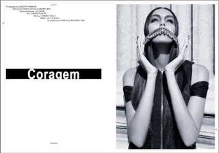 CORAGEM... Lurve No.4 by Carlotta Manaigo with Lea T.