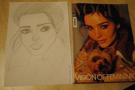 Miranda Kerr on Vogue by me