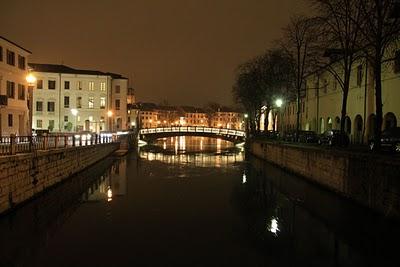 notte sui canali di Treviso