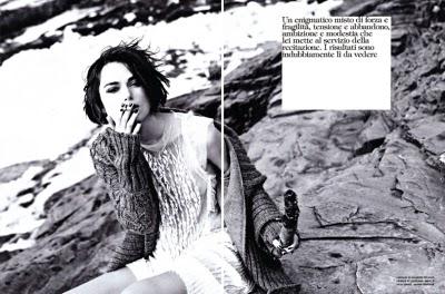 Keira for Vogue Italy || January 2011