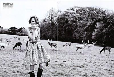 Keira for Vogue Italy || January 2011