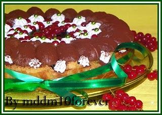 CROSTATA FLAN DI CILIEGIE E CIOCCOLATO