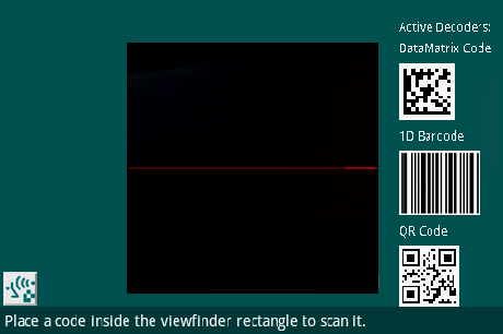 ixMAT Barcode Scanner