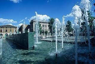 La fontana di Piazza Garibaldi