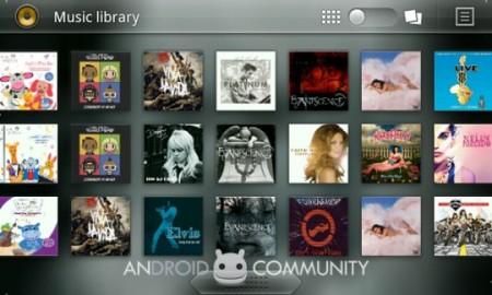 Android: download player musicale di Honeycomb 3.0 per tutti i device