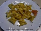 Fagottini zafferano ripieni ricotta salmone