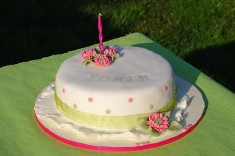 Torta Fiori Rosa