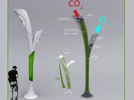 Biolamp: trasforma lo smog in carburante per le auto