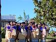 Una danza meke in un villaggio delle Yasawa