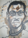 Guttuso disegna Lumumba.
