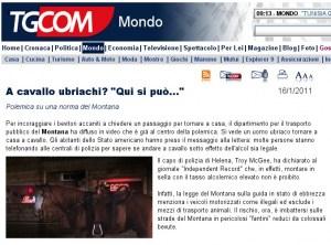 A cavallo ubriachi? “qui si può…”