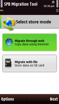 200 Trasferire contatti, SMS, MMS, bookmark e rubrica da Symbian ad Android con SPB Migration Tool