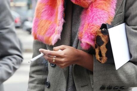 In the Street...Fuchsia Desire...Man Fashion Week, Milan