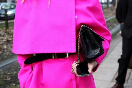 In the Street...Fuchsia Desire...Man Fashion Week, Milan