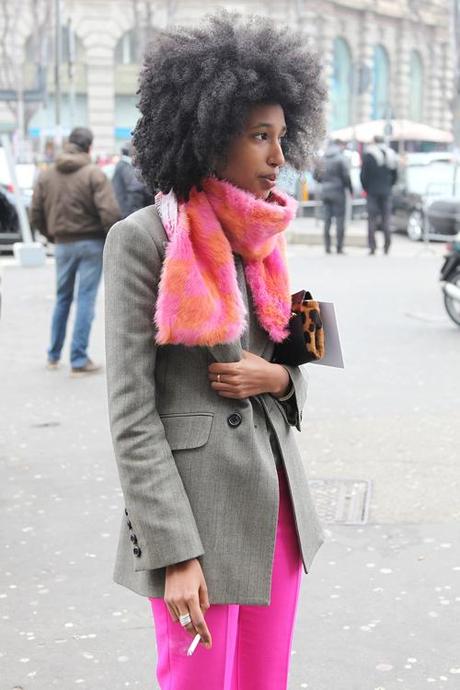 In the Street...Fuchsia Desire...Man Fashion Week, Milan